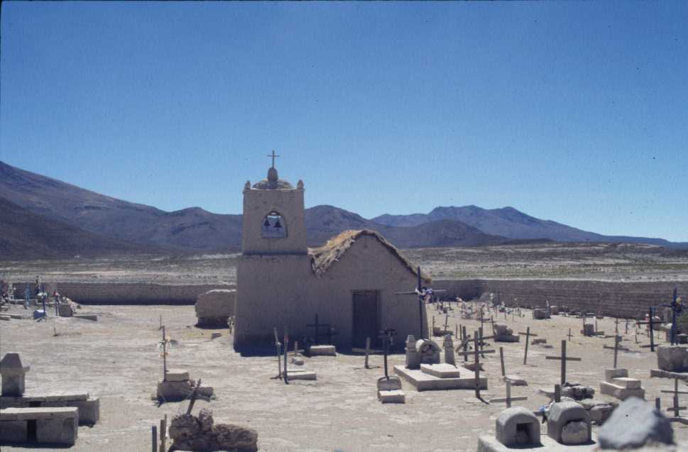 L’église de San Juan, le 17 août 2000