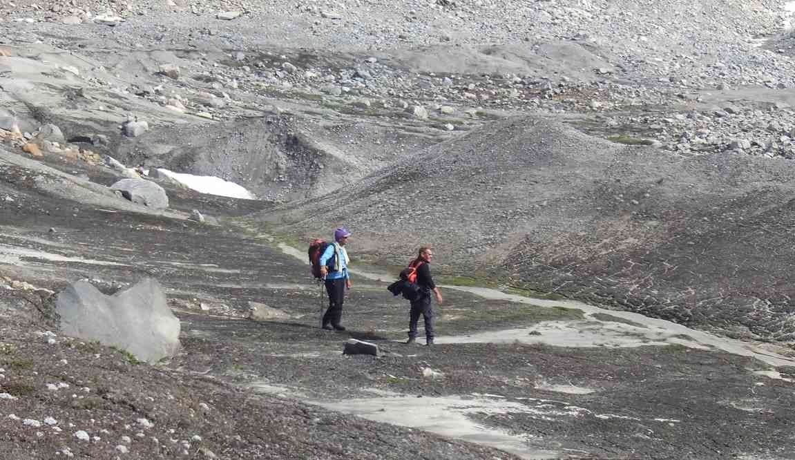 Tourbe glaciaires, le 15 juillet 2017